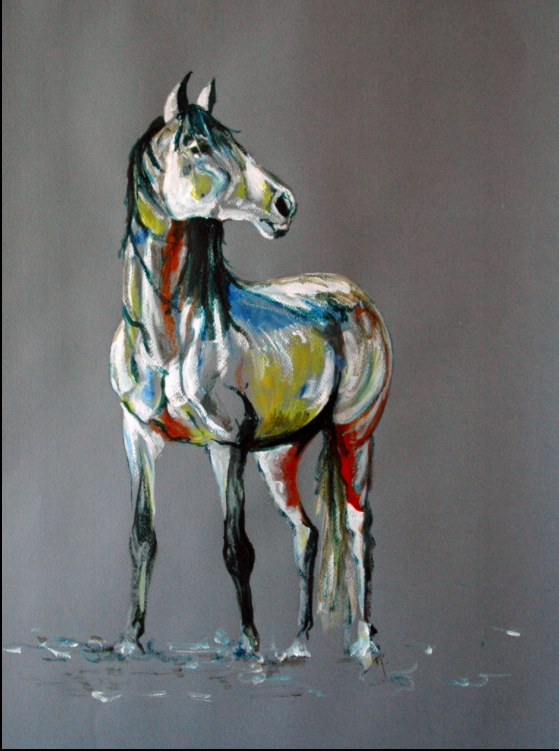 Acrylique sur papier aquarelle 65x50 cm  VENDU